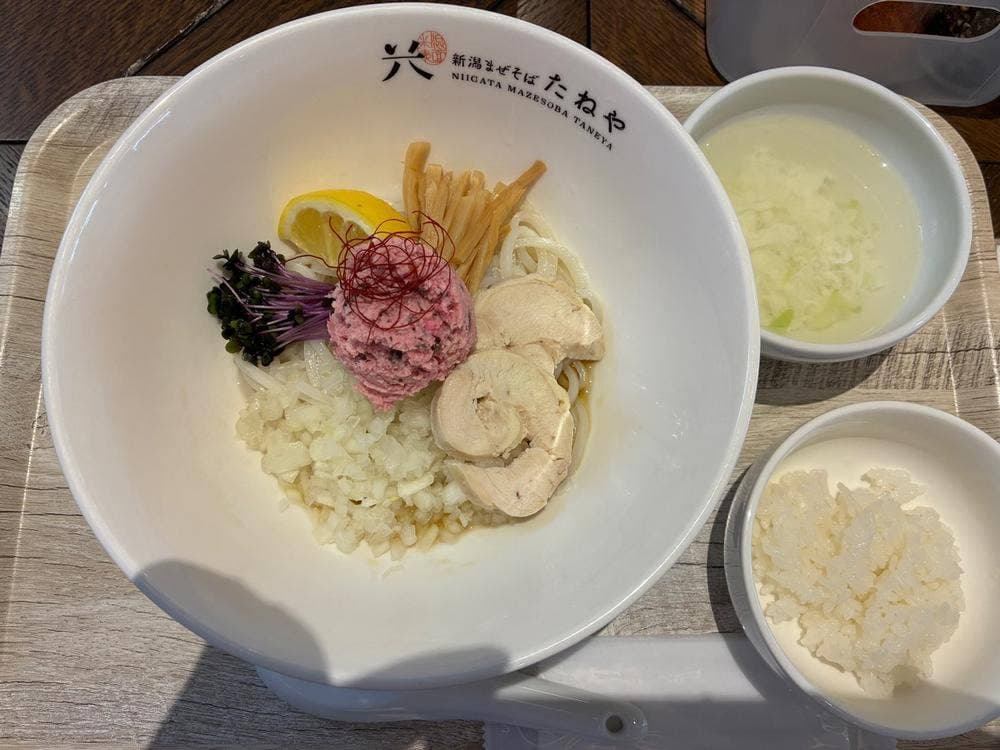 新潟まぜそば たねや 新潟万代店