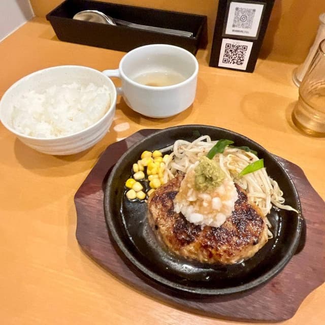 西天満ハンバーグfull - サブ画像3