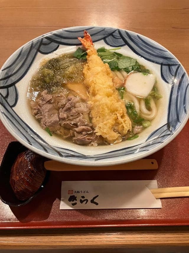 大阪うどん きらく 富田林店 - サブ画像3