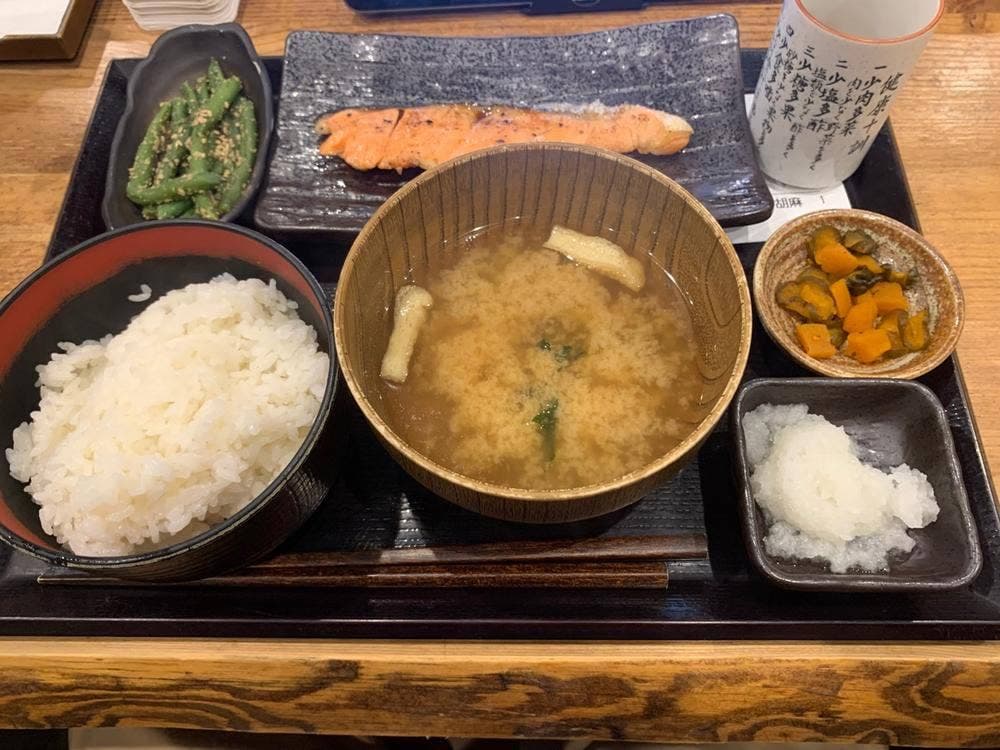 炭火焼干物定食 しんぱち食堂 蒲田西口はなれ店