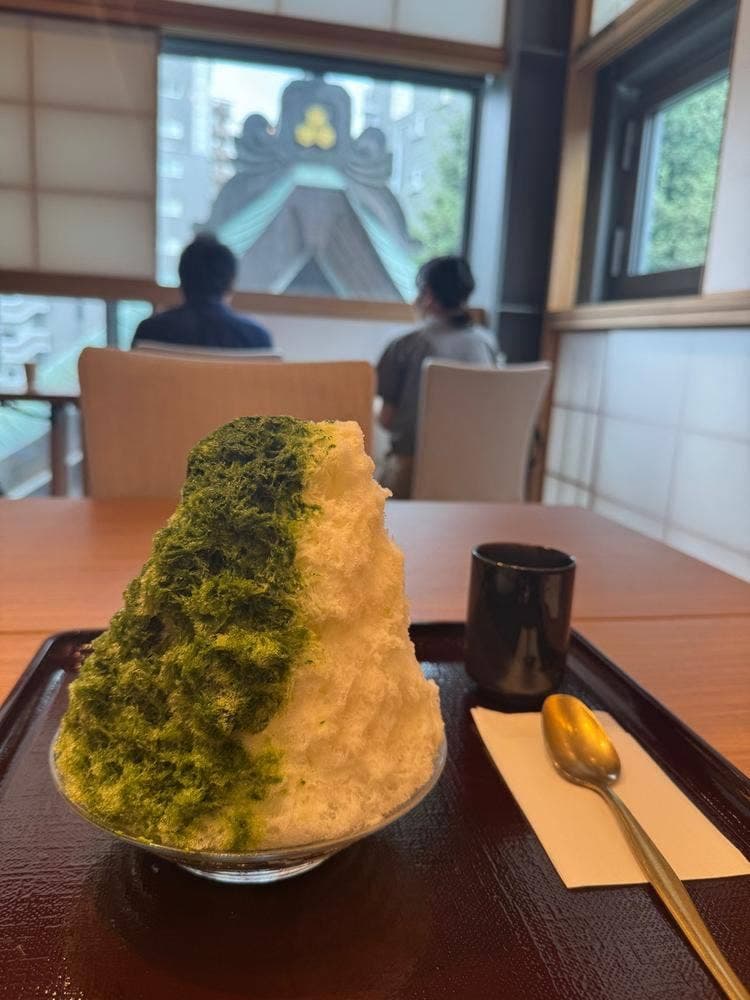 灯明殿deかき氷