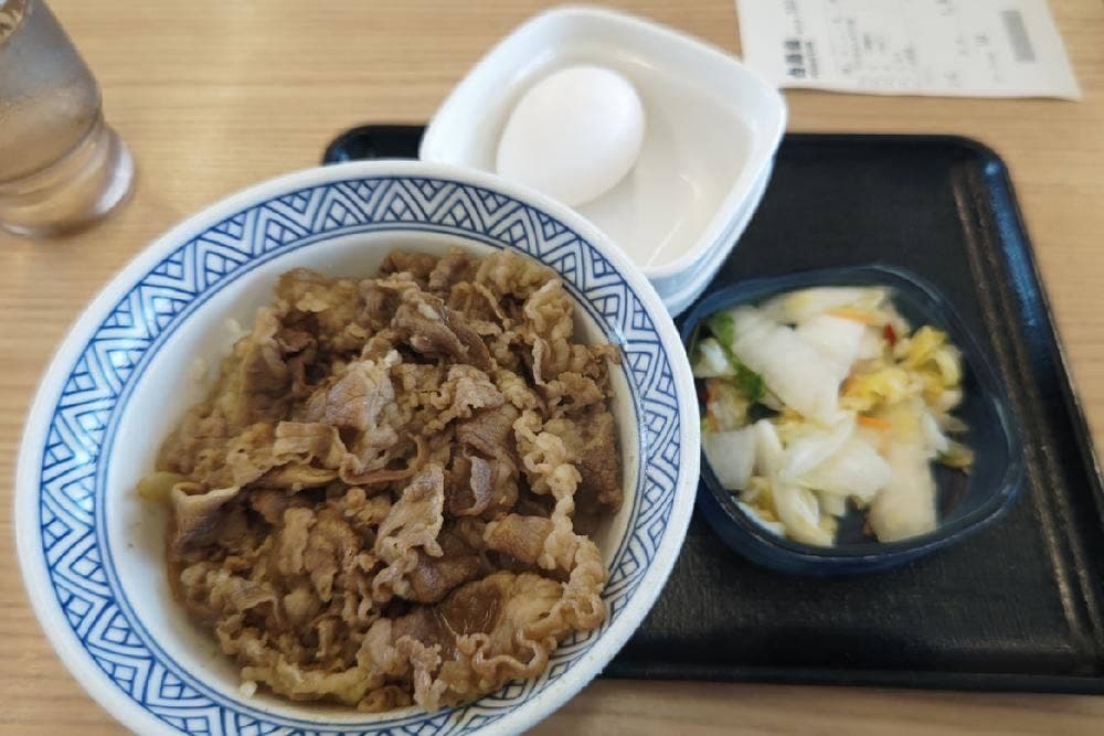 吉野家 羊ケ丘通清田店