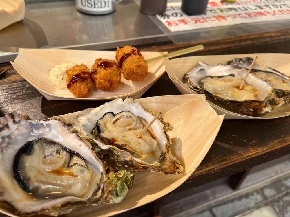 牡蠣フライ串専門