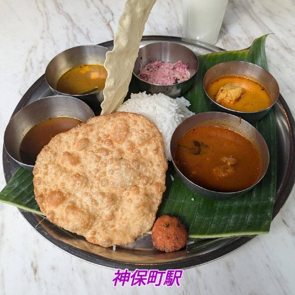 南インドの定食と軽食 三燈舎