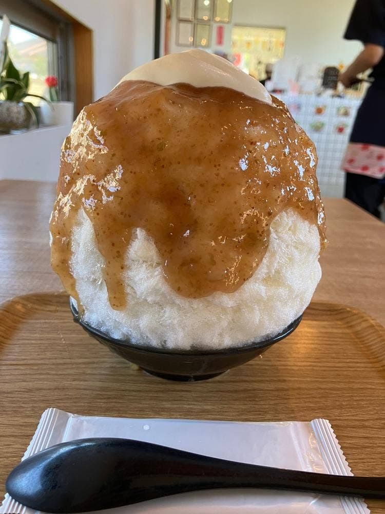 天然氷の創作かき氷 好日堂