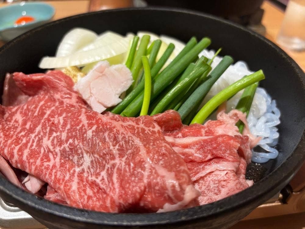和牛 すき焼 藤尾