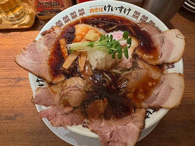 NEW OLD STYLE 肉そば けいすけ 大名古屋ビルヂング店 - サブ画像1