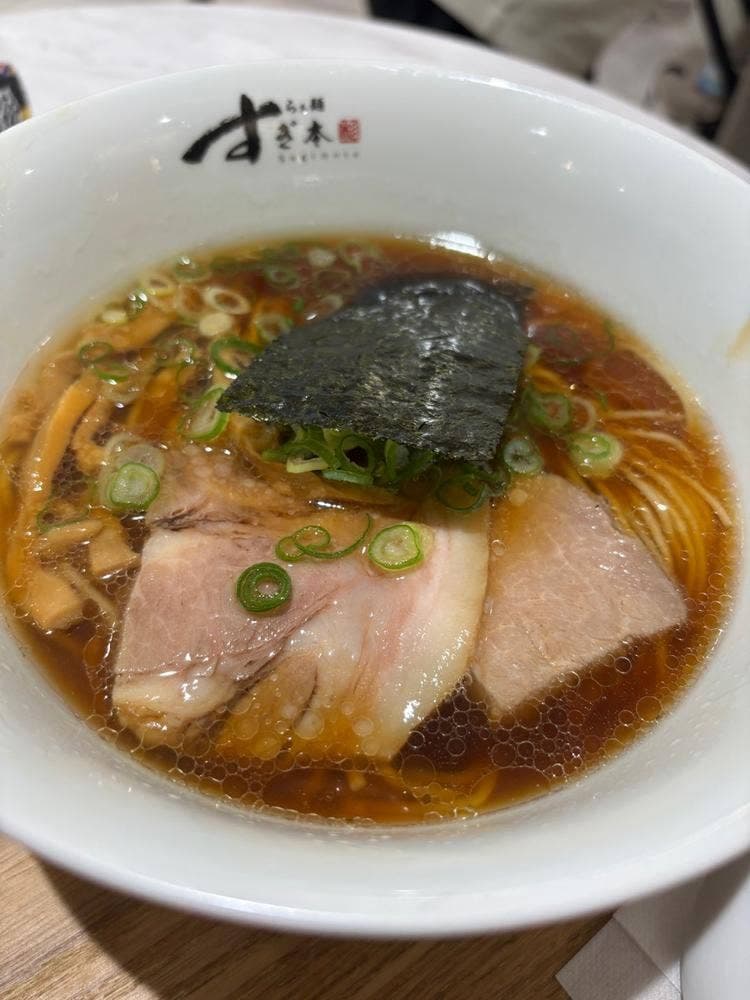らぁ麺 すぎ本 ジャズドリーム長島店