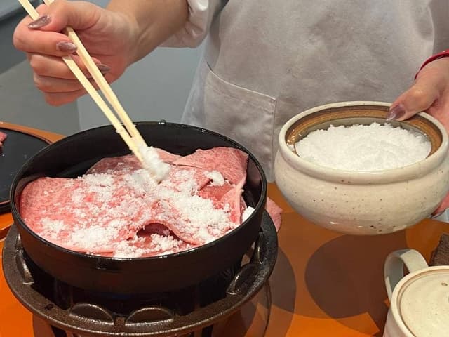 伊勢外宮カウンターすき焼きおりにく - サブ画像2