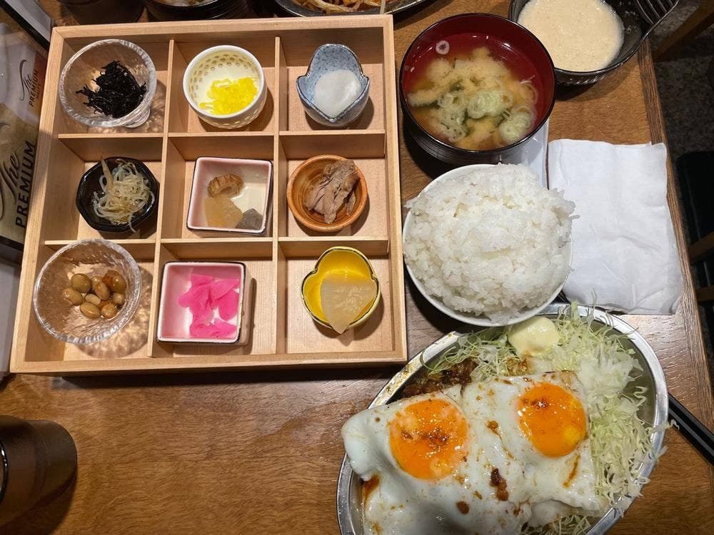 幸せの叉焼生姜焼き肉
