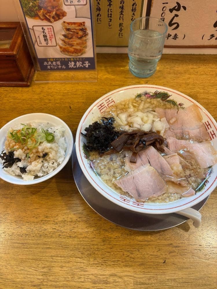 背脂煮干中華そば 我武者羅 初台店