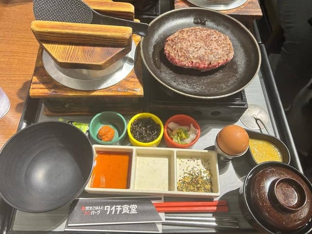 釜炊きごはんとハンバーグ タイチ食堂 マルエイガレリア店 - サブ画像3