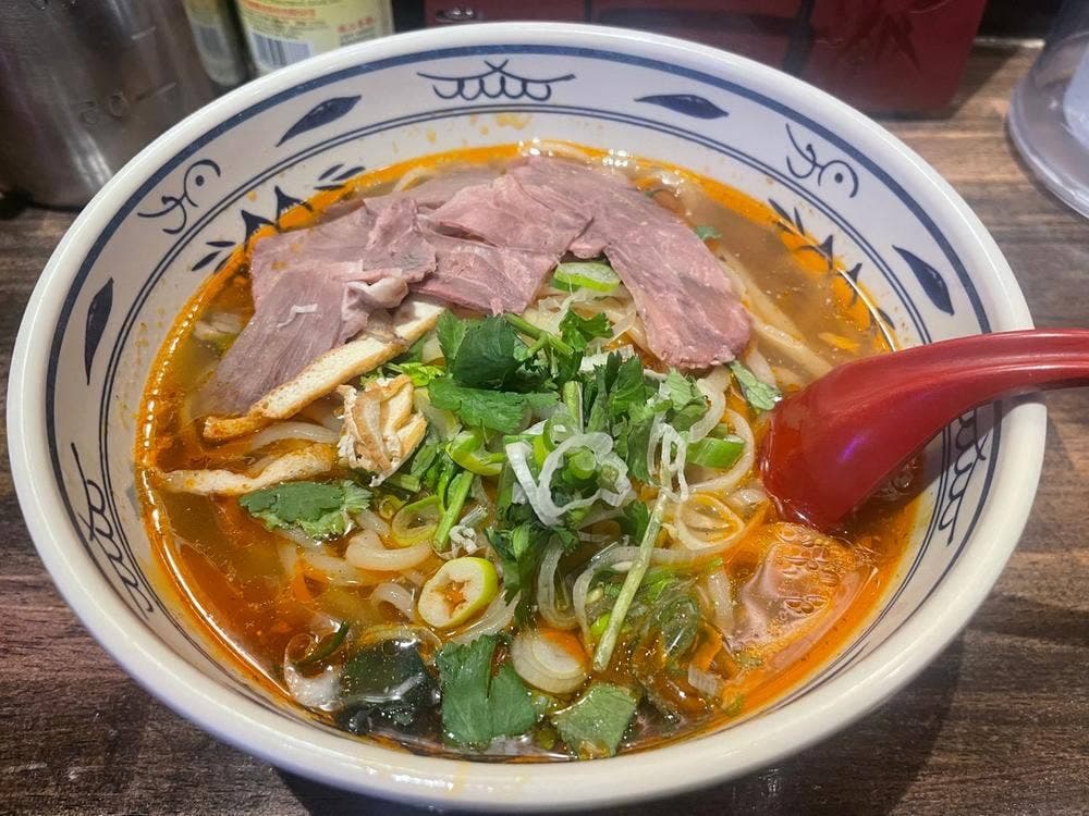 上野牛魔王牛肉ラーメン