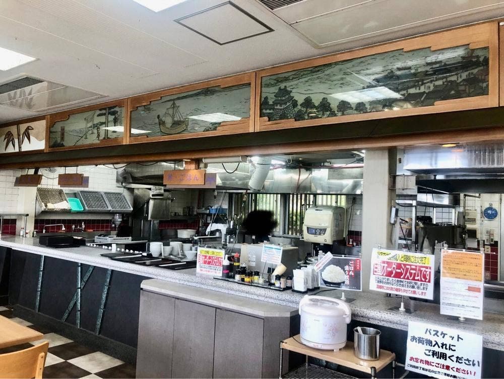 大山田パーキングエリア 上り