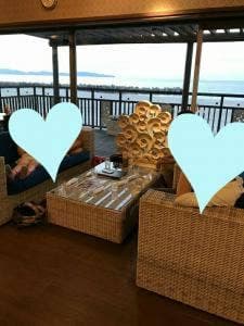 海の見えるレストラン