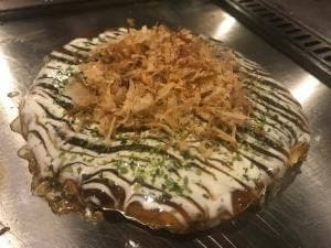 お好み焼き 鉄板焼き 葉づき
