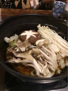 青山旅館 石段うどん