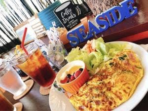 Dining cafe Sea side Terrace by TAKAYA