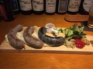自然なワインと無添加なソーセージ フランクリン
