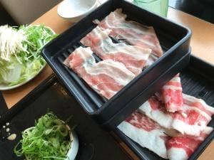 旬菜しゃぶ重