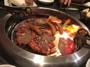 焼肉 油路