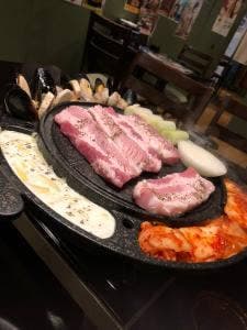 関内韓国料理 ソクチョサムゲタン サムギョプサル