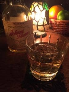 BOURBON & COCKTAIL LIME STONE WATER