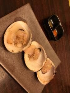 桑名蛤料理 蛤しゃぶしゃぶ 貝新