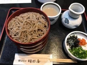 献上蕎麦 羽根屋大津店