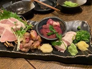 咲鶏や