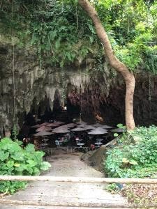 ガンガラーの谷 ケイブカフェ