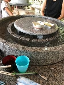 兜山 流しそうめん