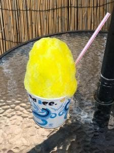 かき氷 雪