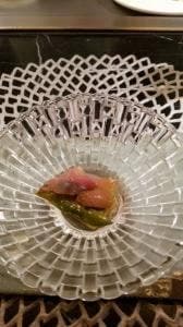鉄板ステーキ パイナップル