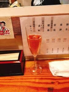 牡蠣とシャンパン 牡蠣ベロ