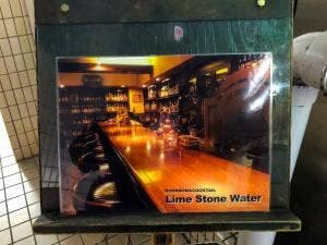 BOURBON & COCKTAIL LIME STONE WATER