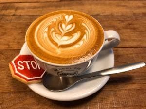 SCHOOL BUS COFFEE STOP