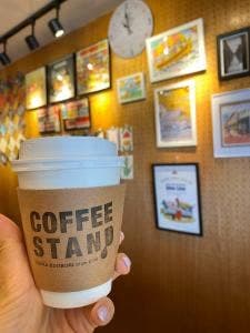 COFFEE STAND OSAKA EDOBORI blue-Line