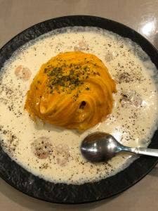 つきのうさぎカフェ 満月のオムライス&パフェ