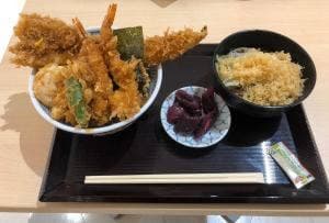 日本橋 天丼 金子半之助 ファボーレ富山店