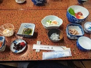 温泉旅館水月 食事処