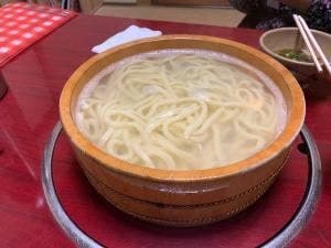 たらいうどん 新見屋