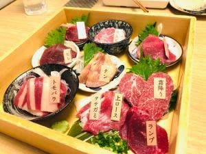 個室 馬刺し肉寿司 たてがみ 名古屋駅前店