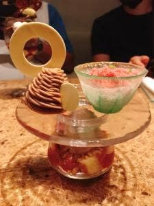 チョコレートとパフェ そしてお酒 フロランタン