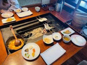 囲炉裏焼き あなみ