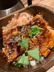 こめらく お茶漬けと、いろどり唐揚げ。