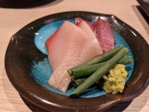 肉と魚。