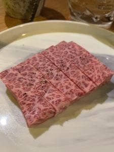 七輪焼肉ふくの牛