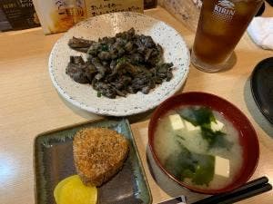 地鶏もも炭火焼き 嵐坊 赤江店