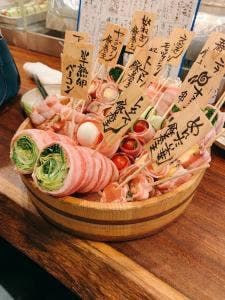 やさい串巻き なるとや